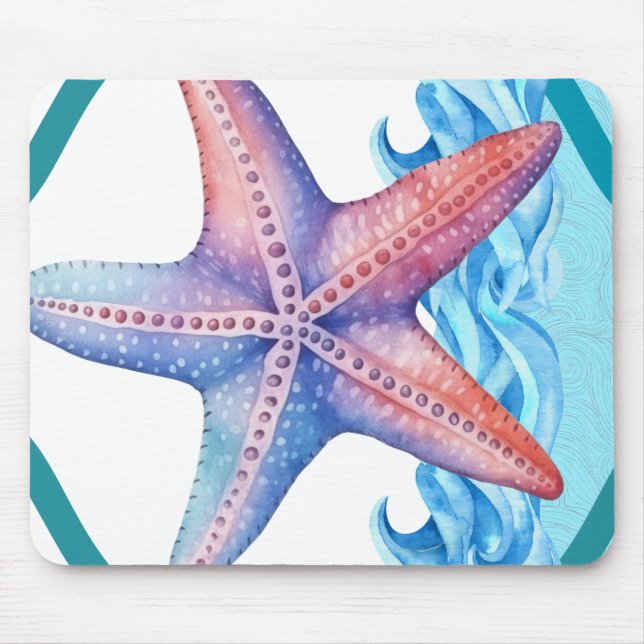 Stern des Meeres Mousepad (Vorne)