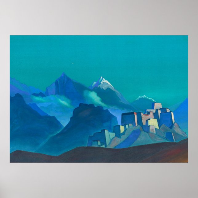 Stern des Morgens von Nicholas Roerich Poster (Vorne)
