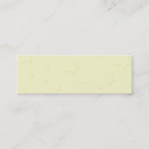 Stern-dünne Visitenkarte Telefonnummerkarte