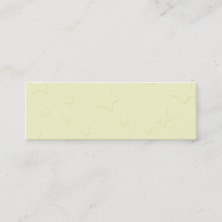 Stern-dünne Visitenkarte Telefonnummerkarte