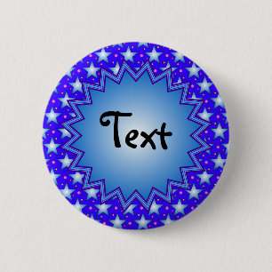 Stern-Entwurfs-Schablone Button