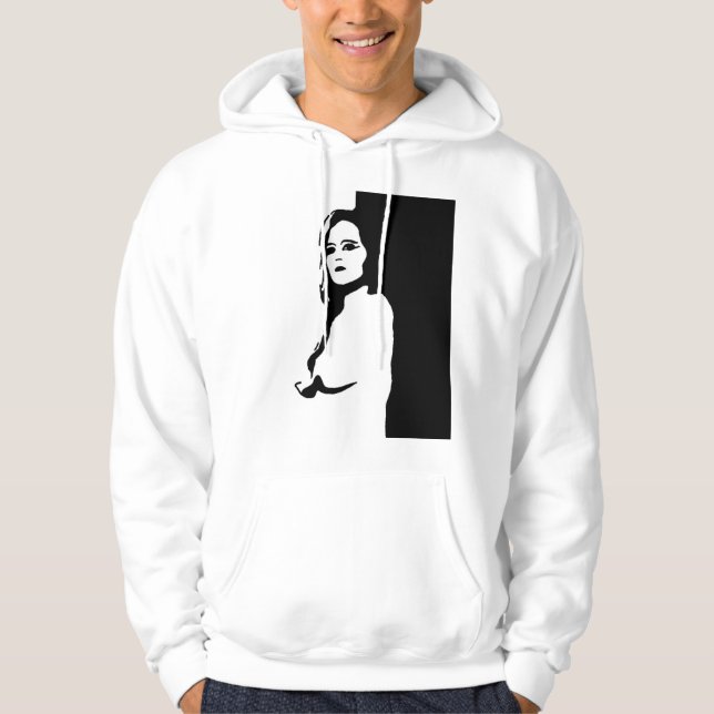 Stern Face Hoodie (Vorderseite)