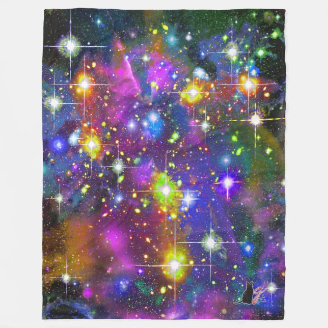Stern-Fleece-Blanket Fleecedecke (Vorderseite)