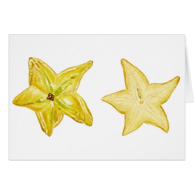 Stern-Frucht (Vorderseite (Horizontal))