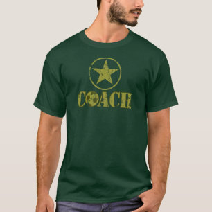 Stern Fußball-Trainer-Generals T-Shirt