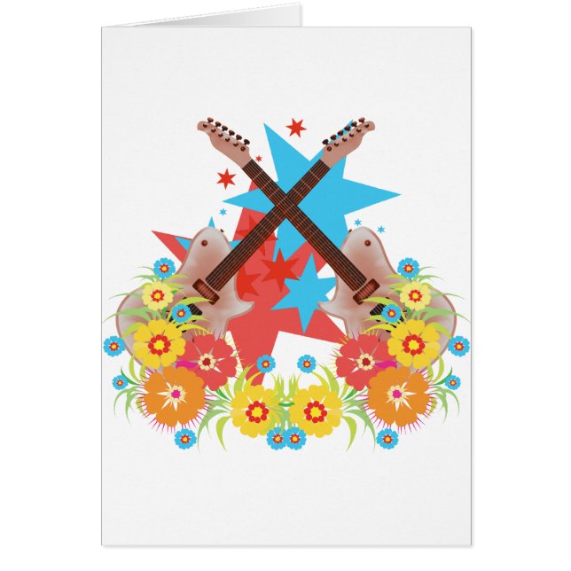 Stern-Gitarren-Blumen (Vorne)