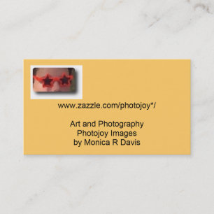 Stern-Glas-Website-Visitenkarten Visitenkarte