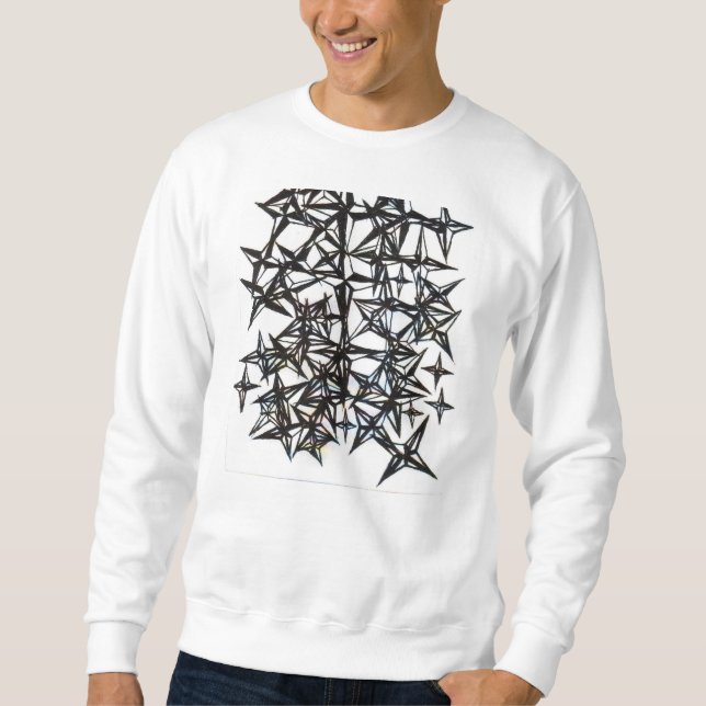 Stern-grundlegendes Sweatshirt (Vorderseite)