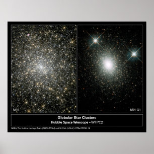 Stern-Gruppen Hubble Teleskop-Foto Poster