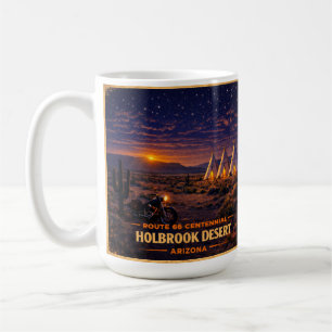 Stern Holbrook Morgen Autobahn Meilenstein Kaffeetasse
