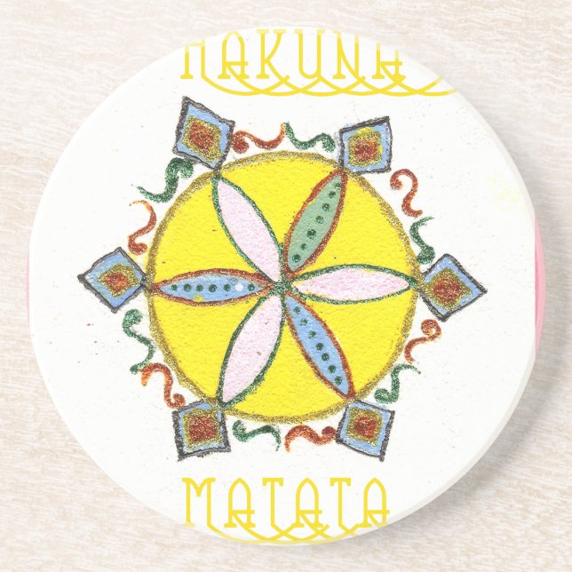 Stern im Making Hakuna Matata Untersetzer (Vorne)