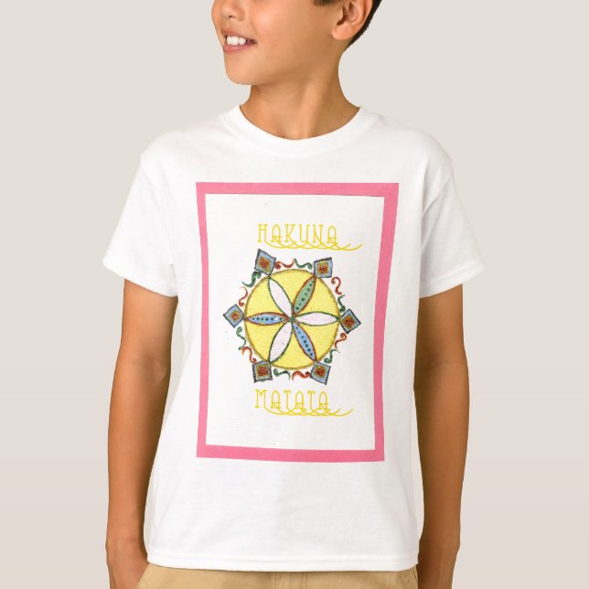Stern im Werden Hakuna Matata T-Shirt (Vorderseite)
