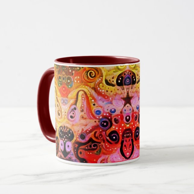 Stern-Insel Tasse (Vorderseite Links)
