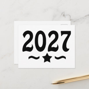 Stern-Klasse Abschlussjahrgang 2027 Postkarte