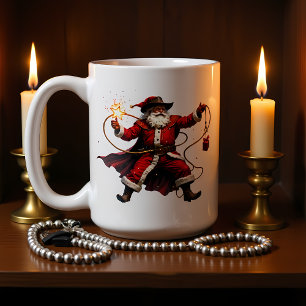 Stern Lasso Cowboy Santa Kaffeetasse