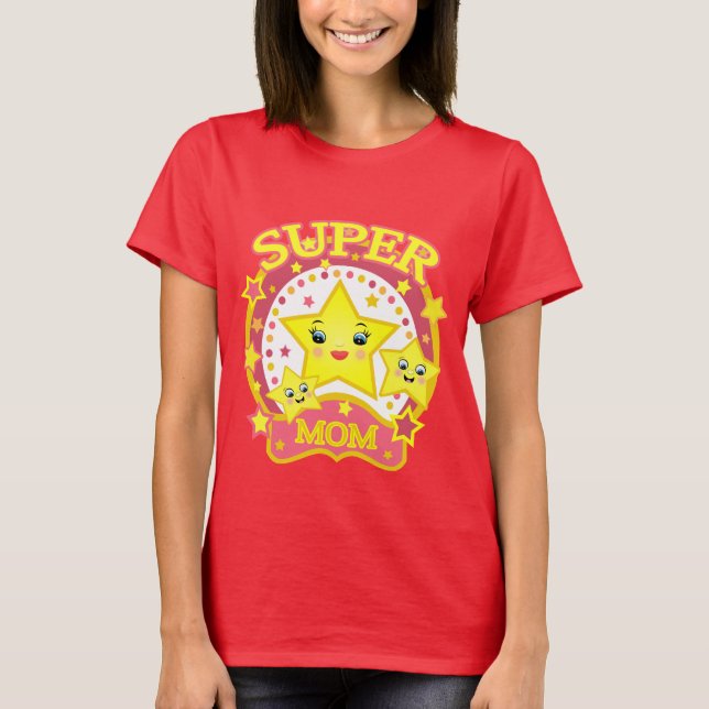 STERN-Mama-T - Shirt der Mutter Tagessuper (Vorderseite)