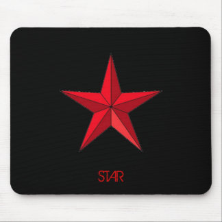 Stern-Mausunterlage Mousepad