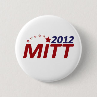 Stern Mitt Romneys 2012 Button