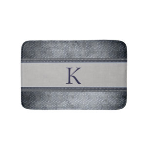 Stern-Monogramm-Bad-Matte Badematte