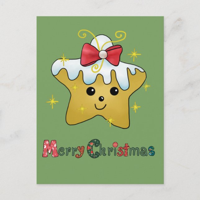 Stern Postkarte (Vorderseite)