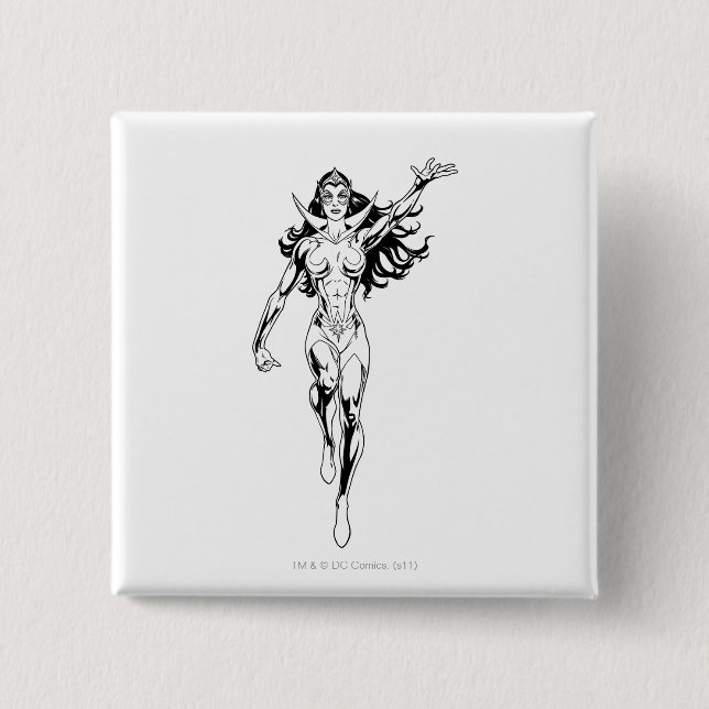 Stern-Saphir 6 Button (Vorderseite)