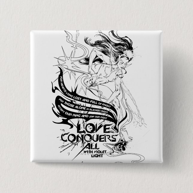 Stern-Saphir-Grafik 5 Button (Vorderseite)