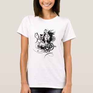 Stern-Saphir-Grafik 7 T-Shirt