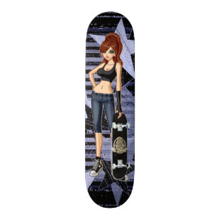 Stern-Skater-MädchenSkateboard Skateboard