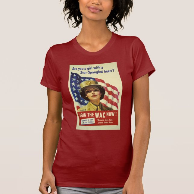 Stern Spangled Herz T-Shirt (Vorderseite)