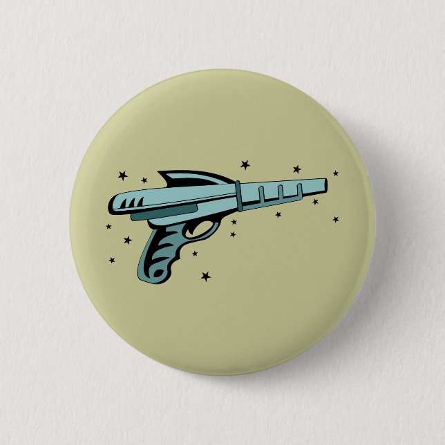 Stern-Strahln-Gewehr-Laser-Pistole Button (Vorderseite)