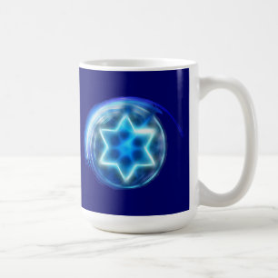 Stern umkreist kaffeetasse
