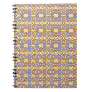 Stern- und Diamant-Geschenkpapier Notizblock
