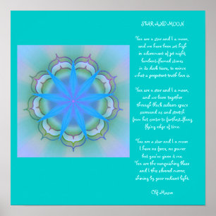 Stern und Mond 2 Poster