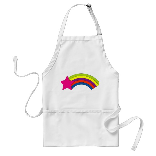 Stern und Regenbogen Schürze (Vorne)