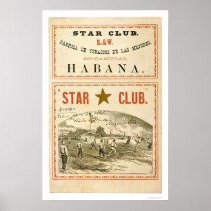 Stern-Verein-Baseball 1867 Poster