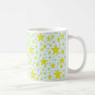 Stern verzierte GoldTasse Kaffeetasse