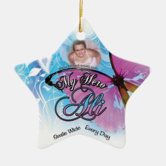 Stern-Verzierung Alis Borgen Keramikornament