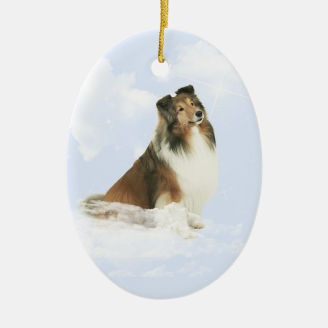 Stern von Anmut Keramikornament (Vorne)