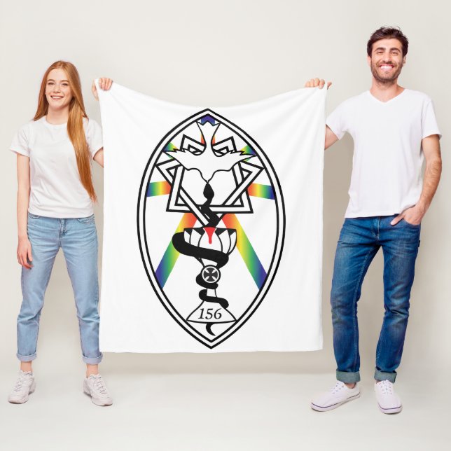 Stern von Babalon Lamen Blanket Fleecedecke (Beispiel)