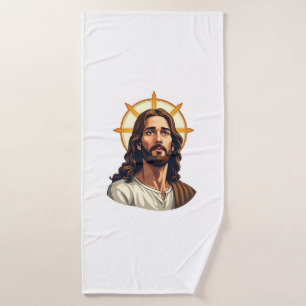 Stern von Bethlehem Christus Vintage Gravur Shirt Badehandtuch