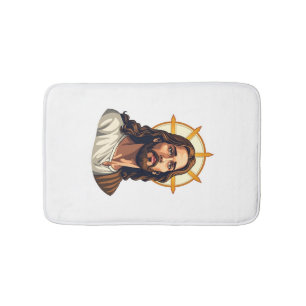 Stern von Bethlehem Christus Vintage Gravur Shirt Badematte