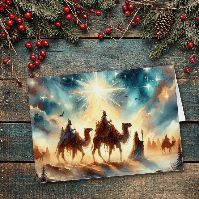 Stern von Bethlehem mit Magi nach Weihnachten (Von Creator hochgeladen)