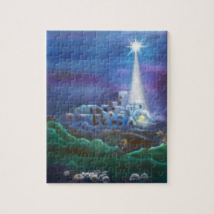 Stern von Bethlehem-Puzzlespiel Puzzle