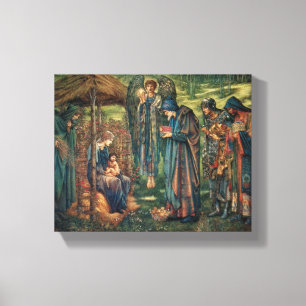 Stern von Bethlehem (von Edward Burne-Jones) Leinwanddruck
