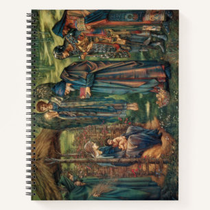 Stern von Bethlehem (von Edward Burne-Jones) Notizbuch