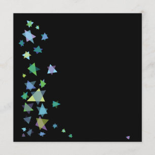 Stern von David Hochzeitseinladung Bar Bat Mitzwa Einladung