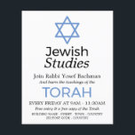 Stern von David, Judentum, Werbung für jüdische St Flyer<br><div class="desc">Star of David,  Judentum,  jüdische Studien Werbe-Flyer durch den Business Card Store.</div>