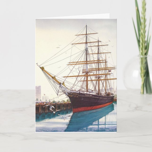 STERN VON INDIEN, SAN DIEGO, KALIFORNIEN KARTE (Vorderseite)