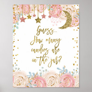 Stern Wie viele Bonbons im Zeichen des Gefäßes Poster