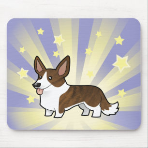 Stern-Wolljacken-WaliserCorgi Mousepad